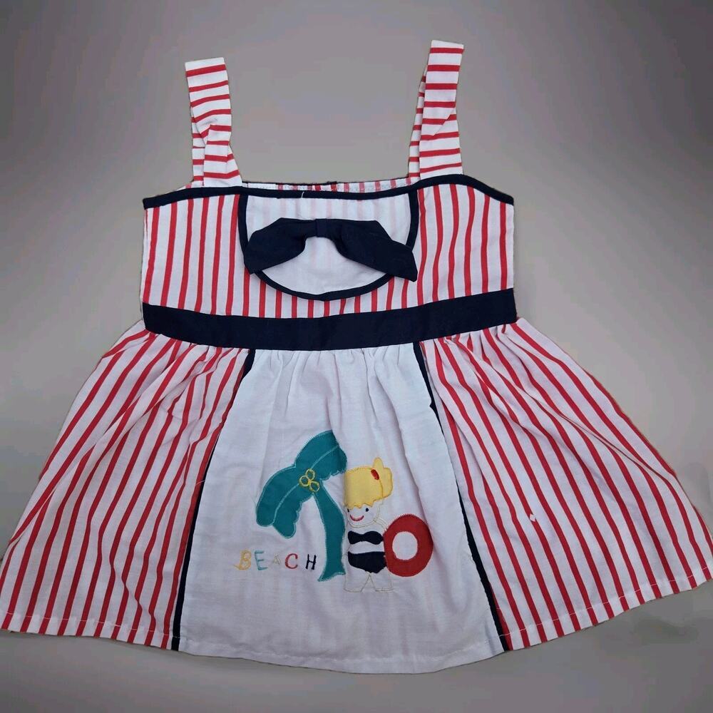 VTG Allura Crearions Swim Beach Theme Blouse 3T‎